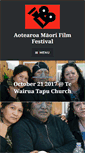 Mobile Screenshot of aotearoamaorifilmfestival.com